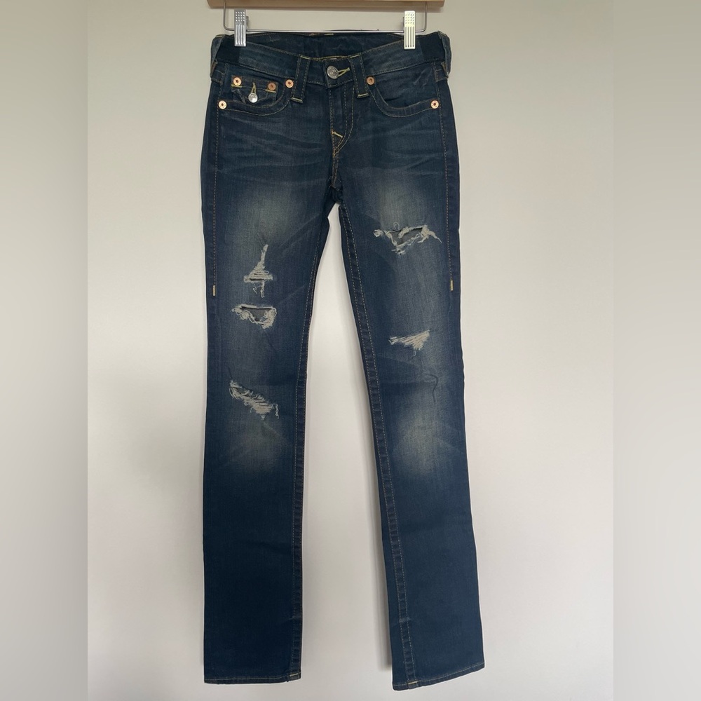True Religión ripped jeans